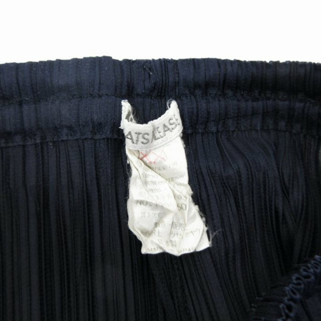 PLEATS PLEASE イッセイミヤケ スラックス イージーパンツ 約Mの PLEATS PLEASE イッセイミヤケ スラックス イージーパンツ 約Mの