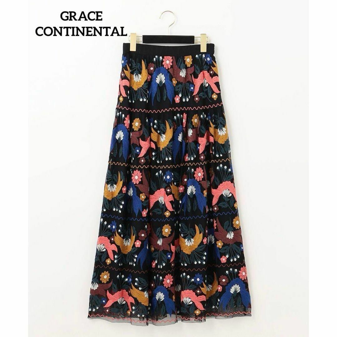 GRACE CONTINENTAL - グレースコンチネンタル マルチ 刺繍 GRACE CONTINENTAL - グレースコンチネンタル マルチ 刺繍