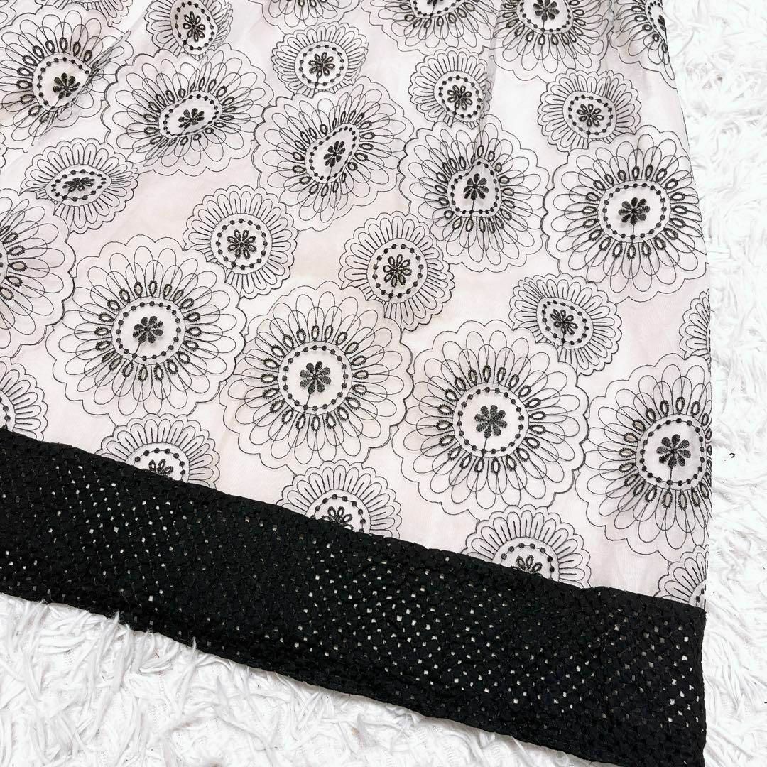 TOCCA - TOCCA サークル フラワー 刺繍 花柄 レース ワンピース TOCCA - TOCCA サークル フラワー 刺繍 花柄 レース ワンピース