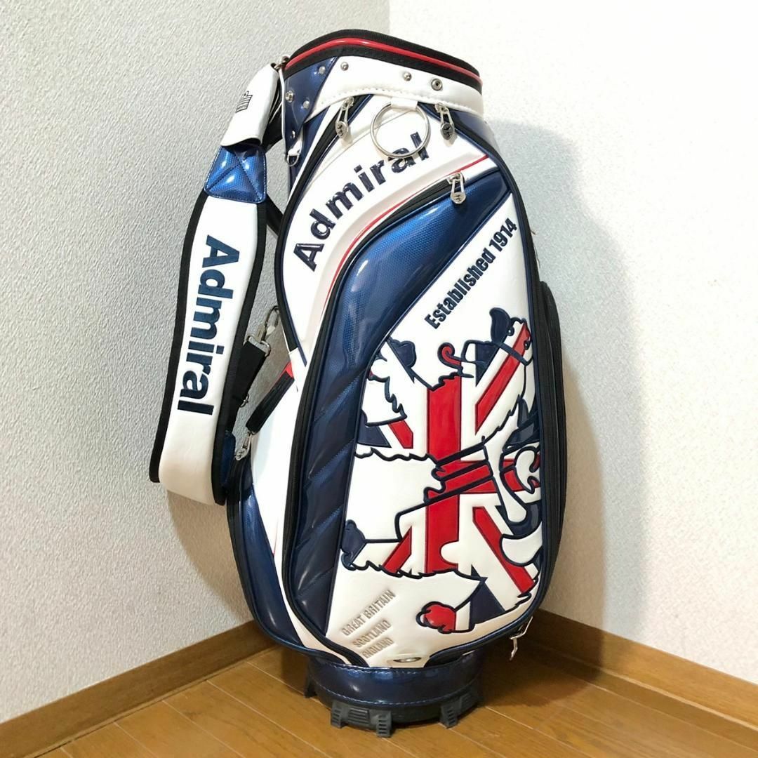 Admiral - 【美品】 Admiral アドミラル キャディバッグ 5分割 Admiral - 【美品】 Admiral アドミラル キャディバッグ 5分割