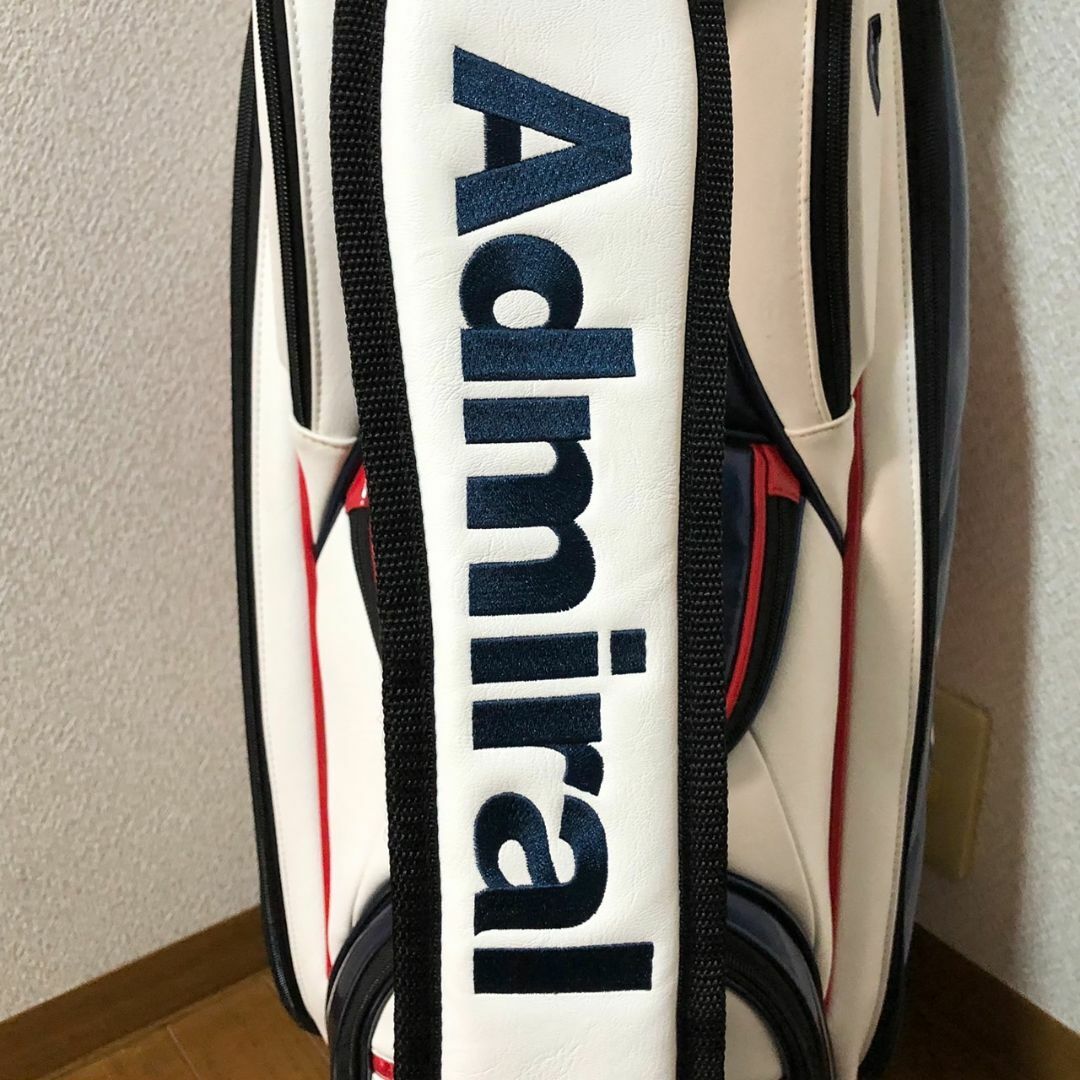 Admiral - 【美品】 Admiral アドミラル キャディバッグ 5分割 Admiral - 【美品】 Admiral アドミラル キャディバッグ 5分割