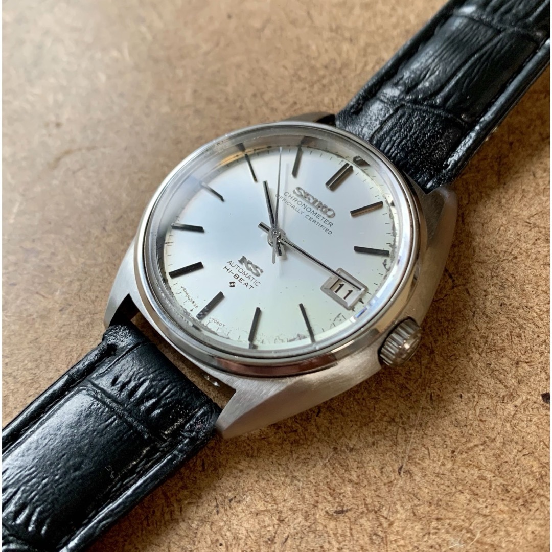 SEIKO - OH済み SEIKO KS キングセイコー メダリオン クロノ SEIKO - OH済み SEIKO KS キングセイコー メダリオン クロノ