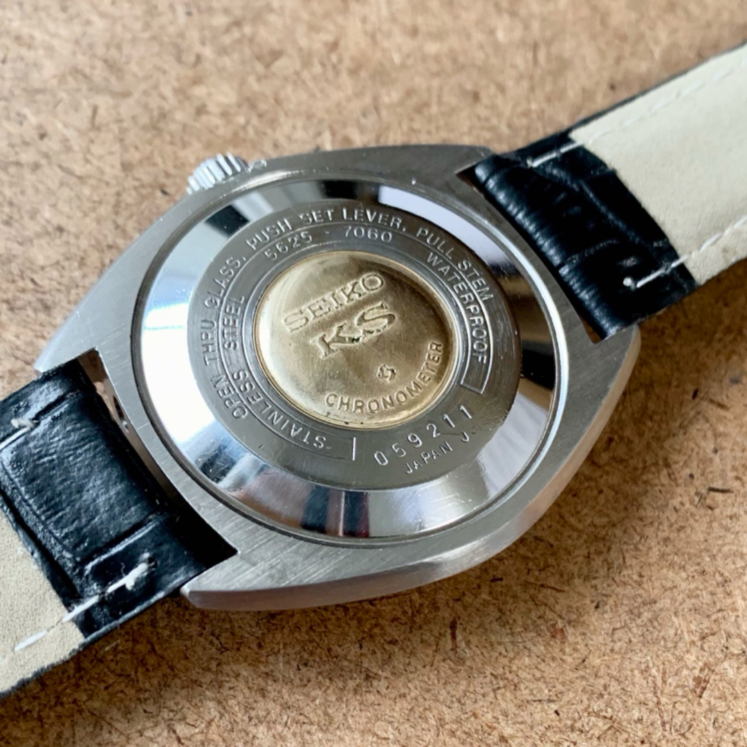 SEIKO - OH済み SEIKO KS キングセイコー メダリオン クロノ SEIKO - OH済み SEIKO KS キングセイコー メダリオン クロノ