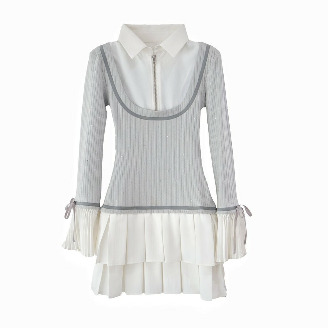 Randy♡新品タグ付き ビジュープレッピーワンピースの通販 by Randy♡新品タグ付き ビジュープレッピーワンピースの通販 by