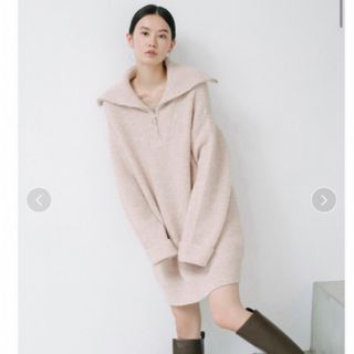 SNIDEL - レースカラーニットプルオーバー ブラックの通販 by SNIDEL - レースカラーニットプルオーバー ブラックの通販 by