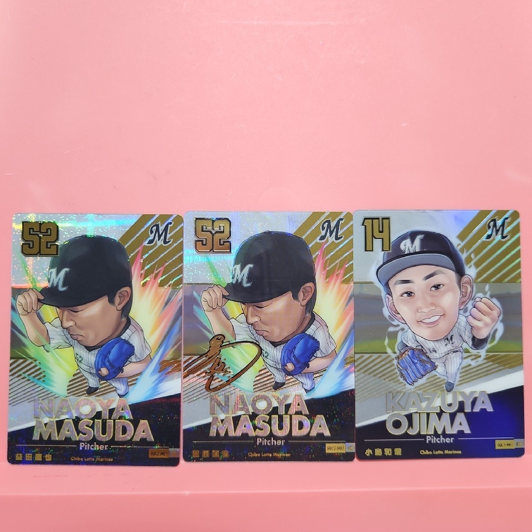 プロ野球デフォルメカードコレクション 柿の種 千葉ロッテマリーンズ エンタメ/ホビーのタレントグッズ(スポーツ選手)の商品写真