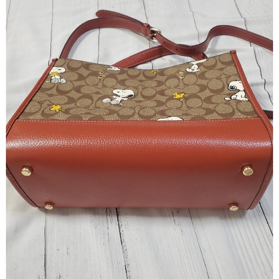 COACH - お値下げ 美品 COACH スヌーピー 2wayショルダーバッグ COACH - お値下げ 美品 COACH スヌーピー 2wayショルダーバッグ