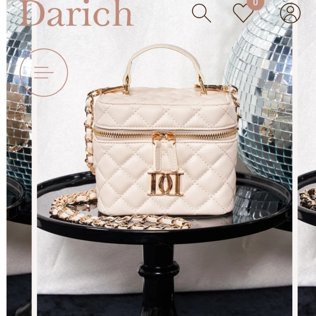 Darich - 【新品未開封品】キルティングスクエアミニバッグ IVO Darich - 【新品未開封品】キルティングスクエアミニバッグ IVO