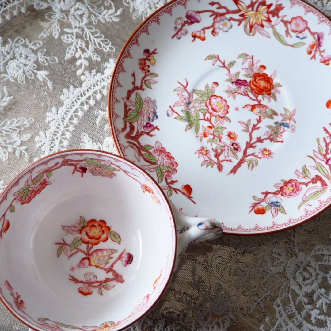 MINTON - フランスアンティーク サルグミンヌミントン252 カップ MINTON - フランスアンティーク サルグミンヌミントン252 カップ