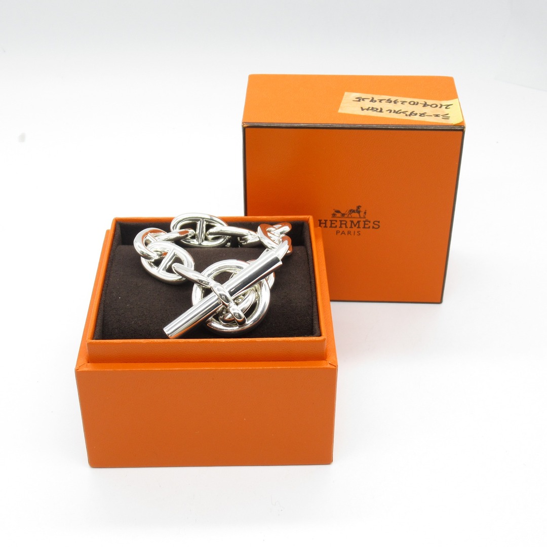 HERMES - エルメス シェーヌダンクル TGM 10コマ ブレスレットの HERMES - エルメス シェーヌダンクル TGM 10コマ ブレスレットの