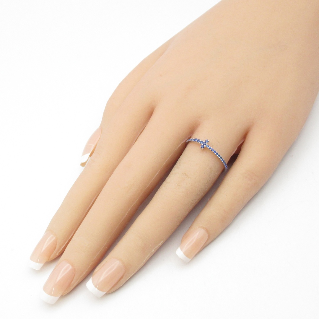 Tiffany & Co. - ティファニー Tワイヤー ブルーサファイア Tiffany & Co. - ティファニー Tワイヤー ブルーサファイア