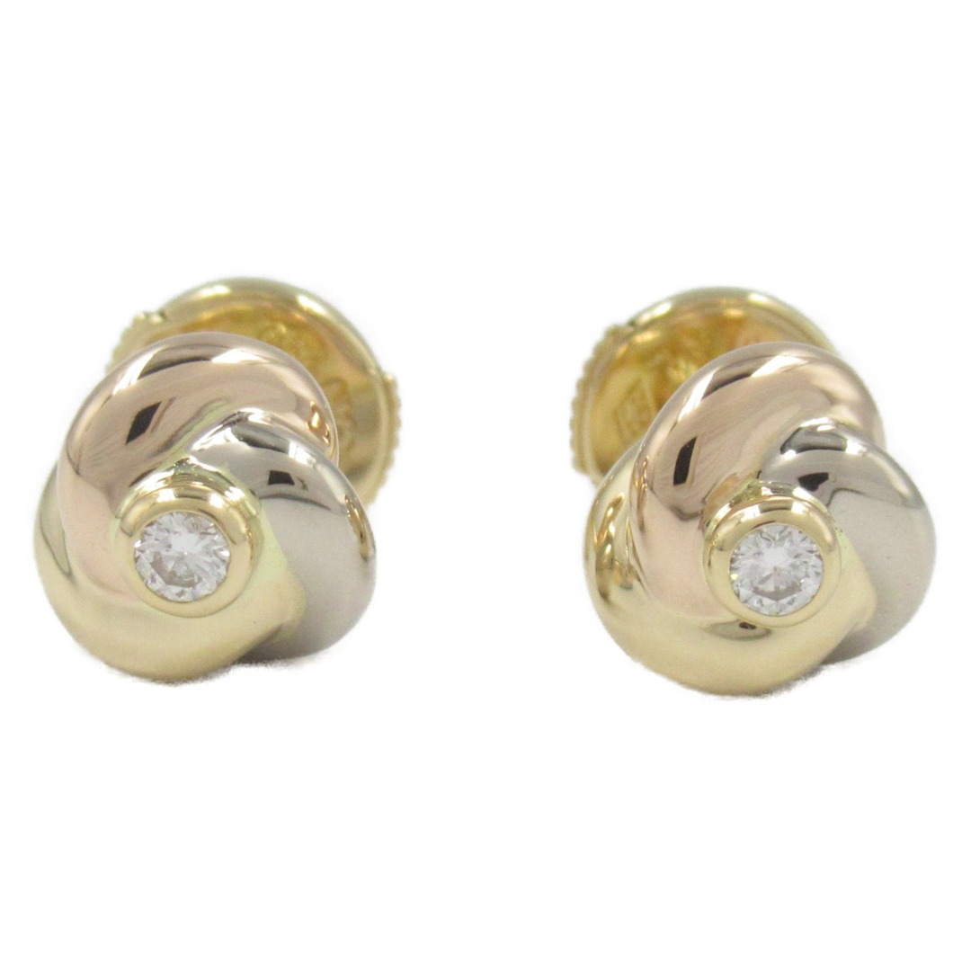 Cartier - カルティエ ベビートリニティ ダイヤ ピアス ピアスの Cartier - カルティエ ベビートリニティ ダイヤ ピアス ピアスの