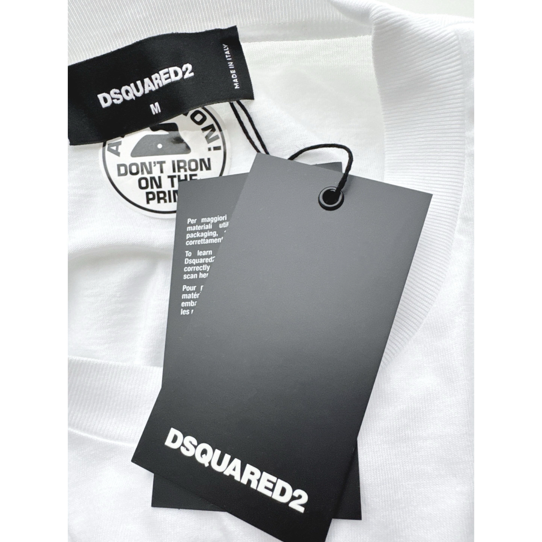 DSQUARED2 - 【新品】DSQUARED2 ディースクエアード ホワイト DSQUARED2 - 【新品】DSQUARED2 ディースクエアード ホワイト