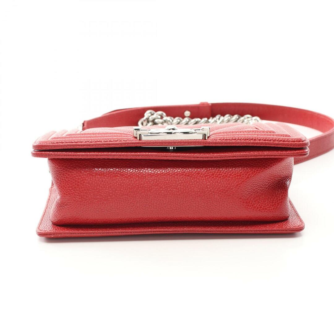 CHANEL - シャネル ボーイシャネル スモール シェブロン V CHANEL - シャネル ボーイシャネル スモール シェブロン V
