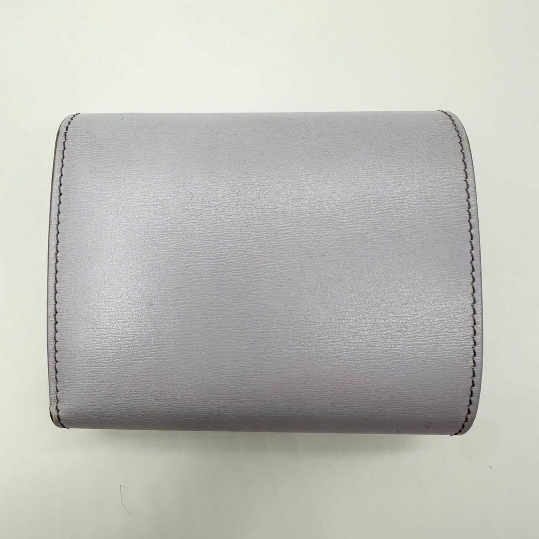 CELINE - 【美品】セリーヌ 三つ折財布 パープル トリオンフ CELINE - 【美品】セリーヌ 三つ折財布 パープル トリオンフ