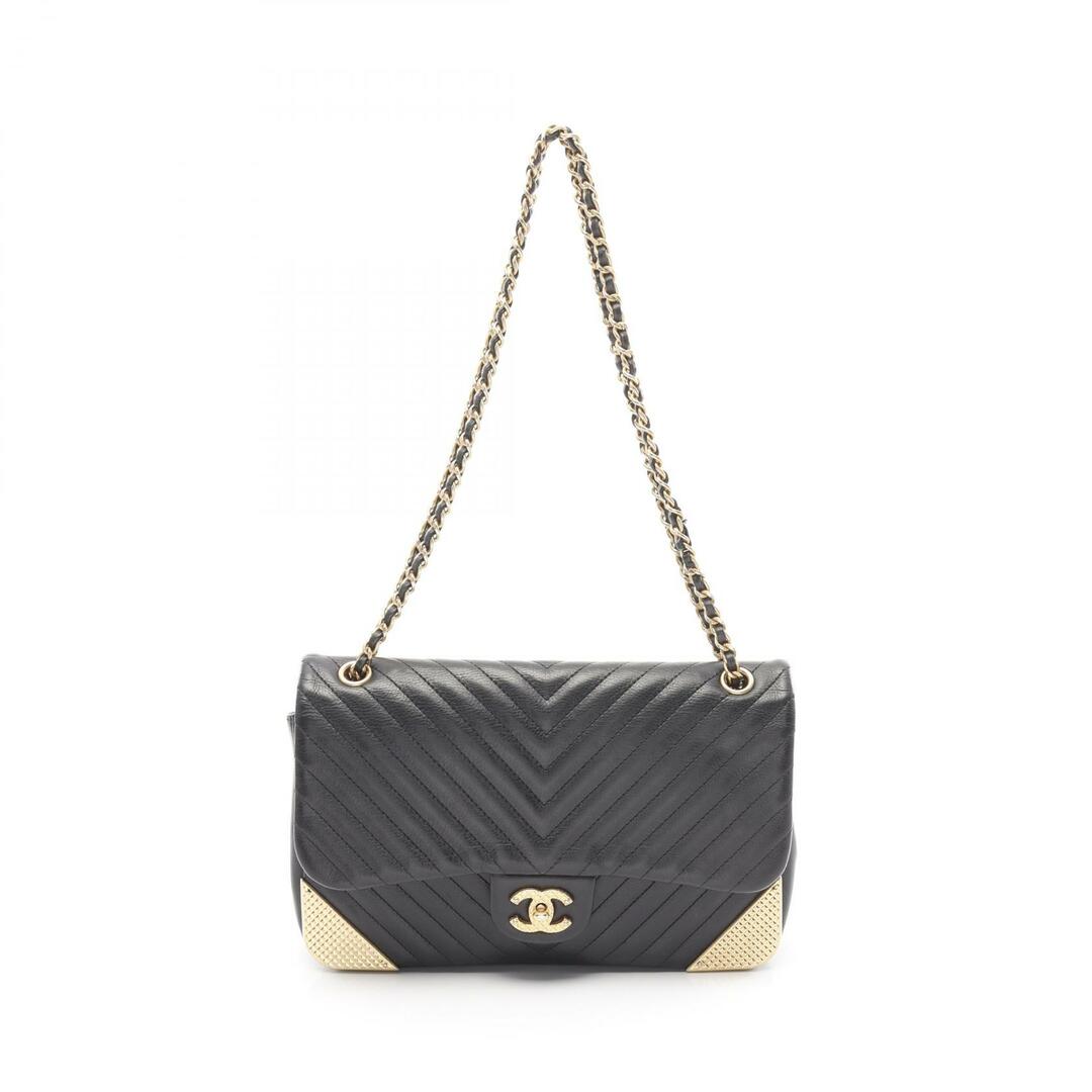 CHANEL - シャネル シェブロン Vステッチ ショルダーバッグの CHANEL - シャネル シェブロン Vステッチ ショルダーバッグの