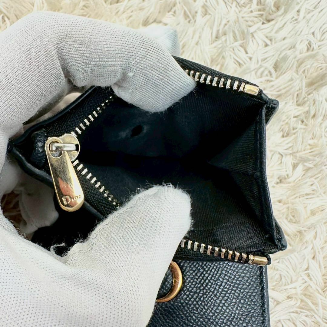 驚きの価格が実現! Christian Dior - 【美品】クリスチャンディオール 三つ折財布 小物