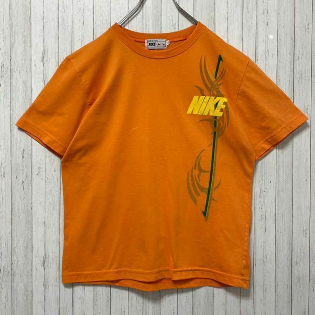 NIKE ナイキ Tシャツ USA製 オレンジ プリントロゴ 半袖 Sの通販 NIKE ナイキ Tシャツ USA製 オレンジ プリントロゴ 半袖 Sの通販