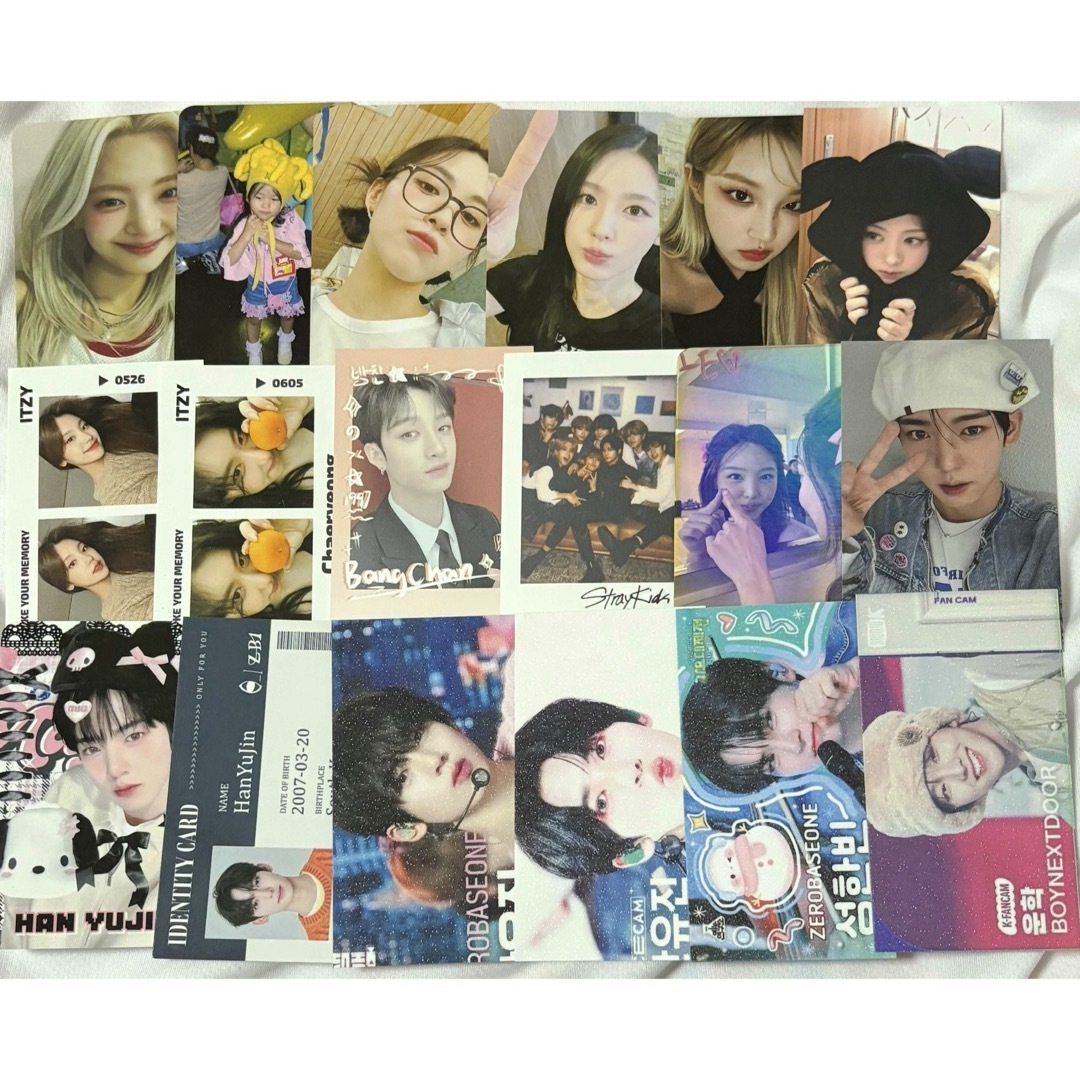 KPOP トレカ 18枚 雑食向けセット ITZY ZB1 多めの通販 by KPOP トレカ 18枚 雑食向けセット ITZY ZB1 多めの通販 by