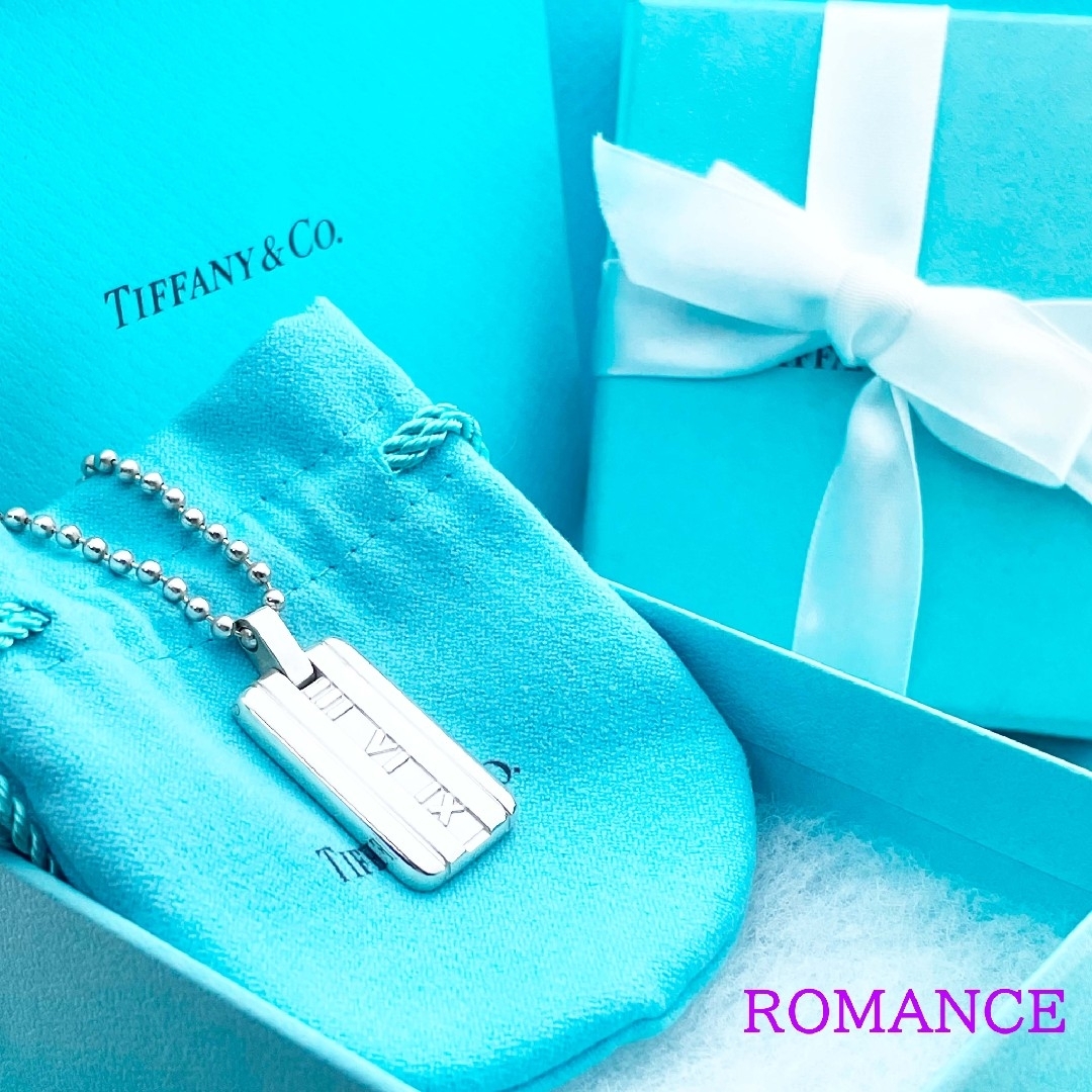 Tiffany & Co. - ティファニー アトラスプレートボールチェーン Tiffany & Co. - ティファニー アトラスプレートボールチェーン