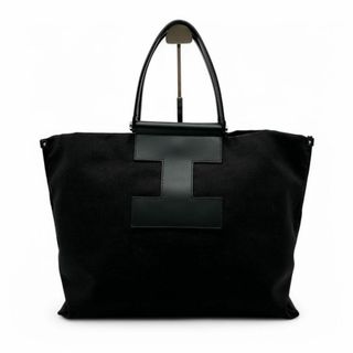 IACUCCI - 美品 イアクッチ ソルベット L トートバッグ ブラック IACUCCI - 美品 イアクッチ ソルベット L トートバッグ ブラック