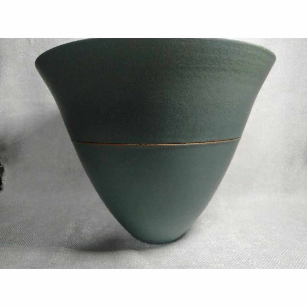 池坊 花器 24x19cm 金ラインの通販 by Pinky&George|ラクマ 池坊 花器 24x19cm 金ラインの通販 by Pinky&George|ラクマ