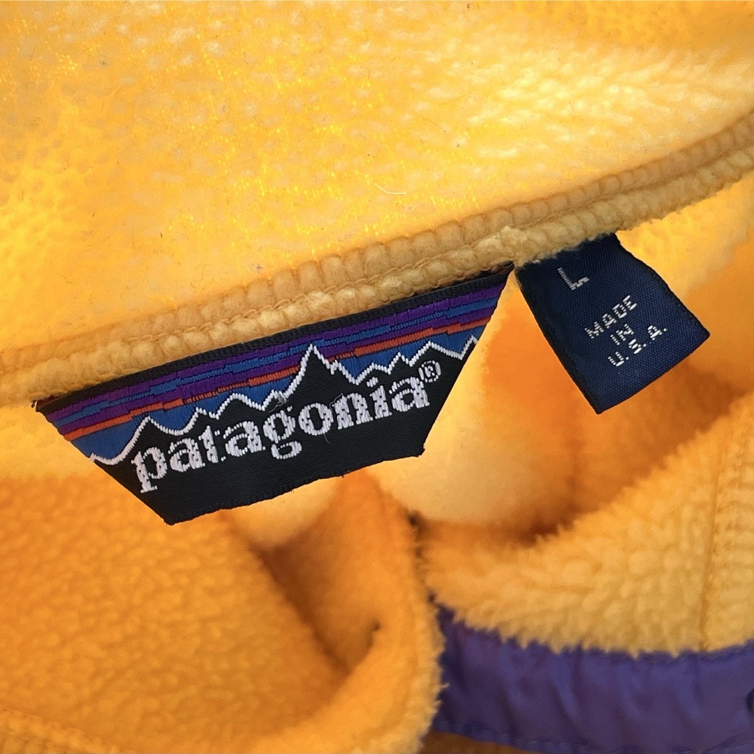patagonia - 初期型!フカフカ!ポケ無し!L!88年製パタゴニア patagonia - 初期型!フカフカ!ポケ無し!L!88年製パタゴニア