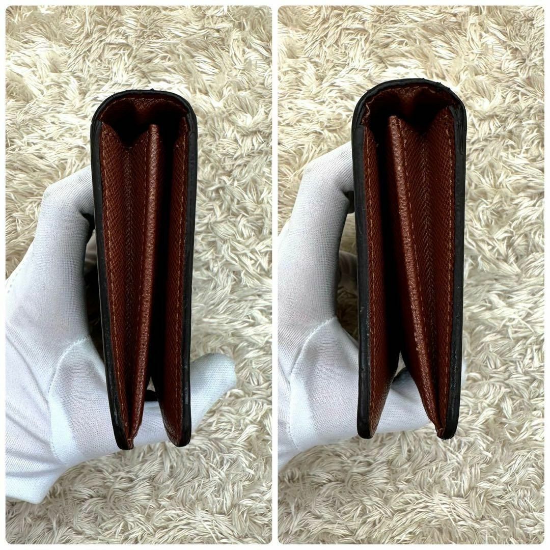 LOUIS VUITTON - 【極美品】ルイヴィトン 長財布 ブラウン LOUIS VUITTON - 【極美品】ルイヴィトン 長財布 ブラウン