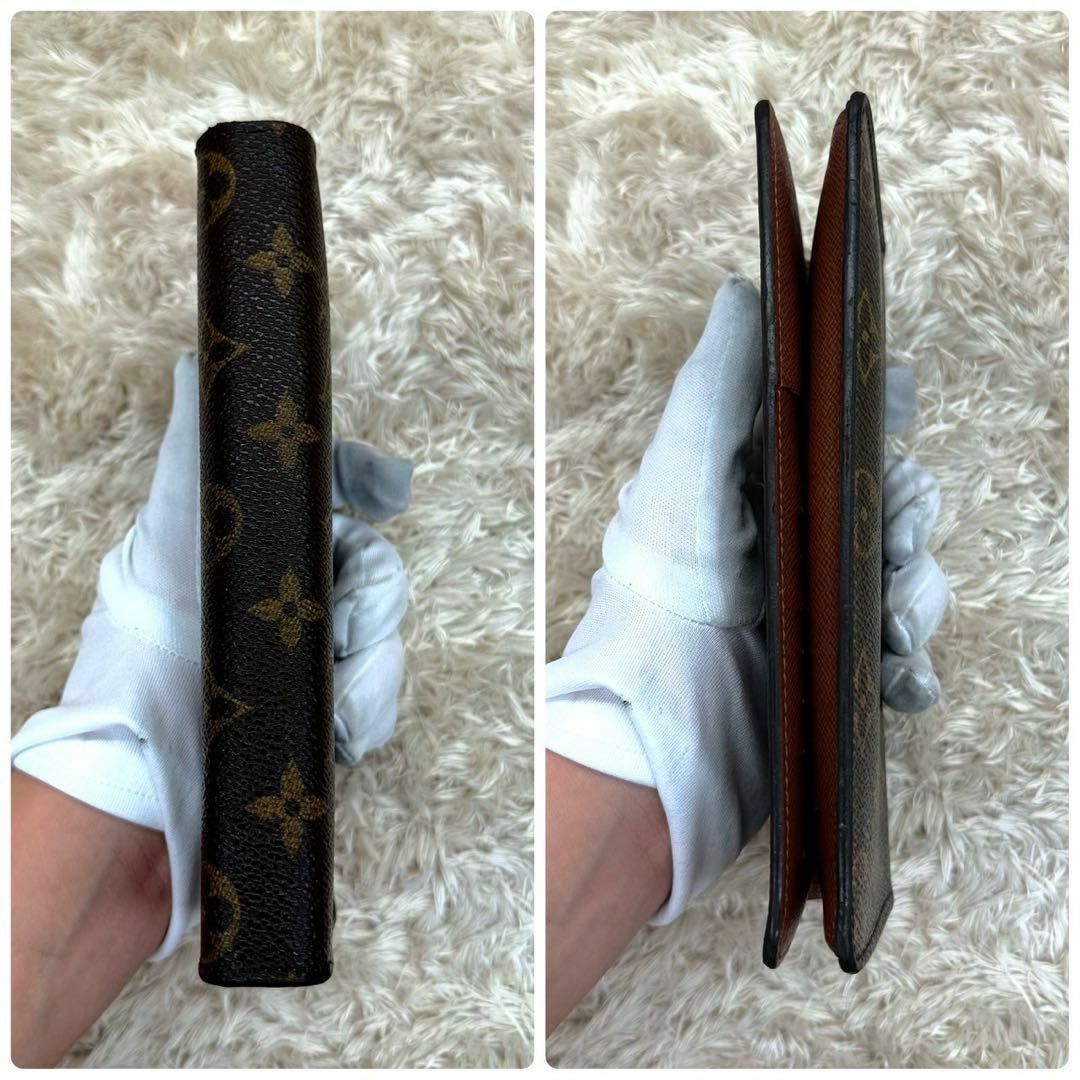 LOUIS VUITTON - 【極美品】ルイヴィトン 長財布 ブラウン LOUIS VUITTON - 【極美品】ルイヴィトン 長財布 ブラウン