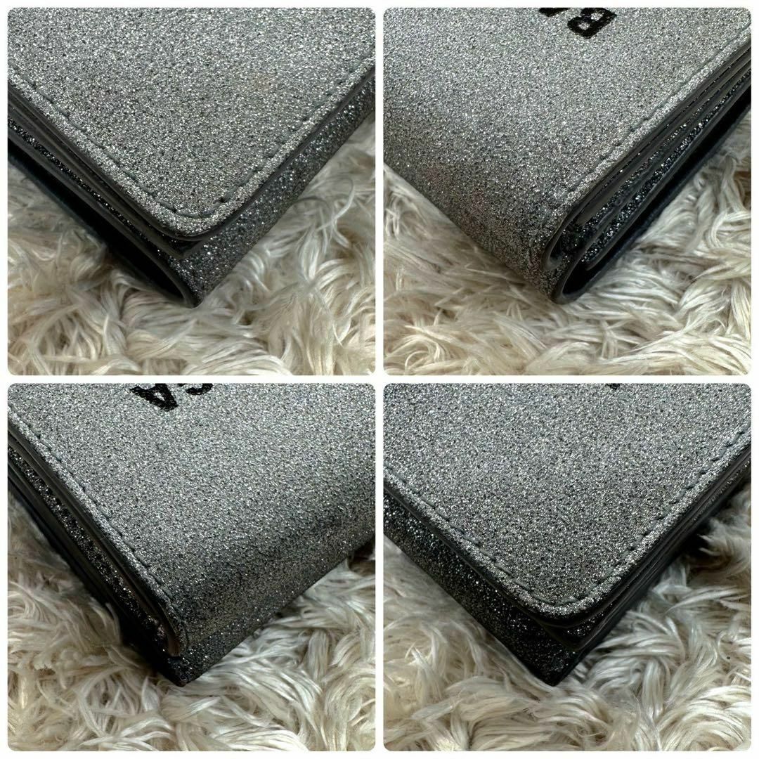 BALENCIAGA - 【極美品】バレンシアガ 三つ折財布 シルバー BALENCIAGA - 【極美品】バレンシアガ 三つ折財布 シルバー