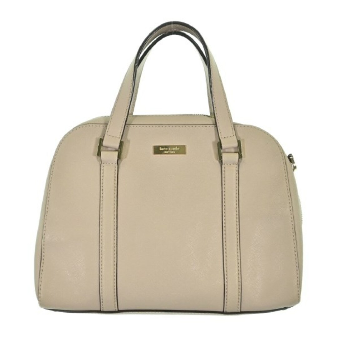 kate spade NEW YORK - kate spade new york ハンドバッグ - ベージュ 【古着】【中古】