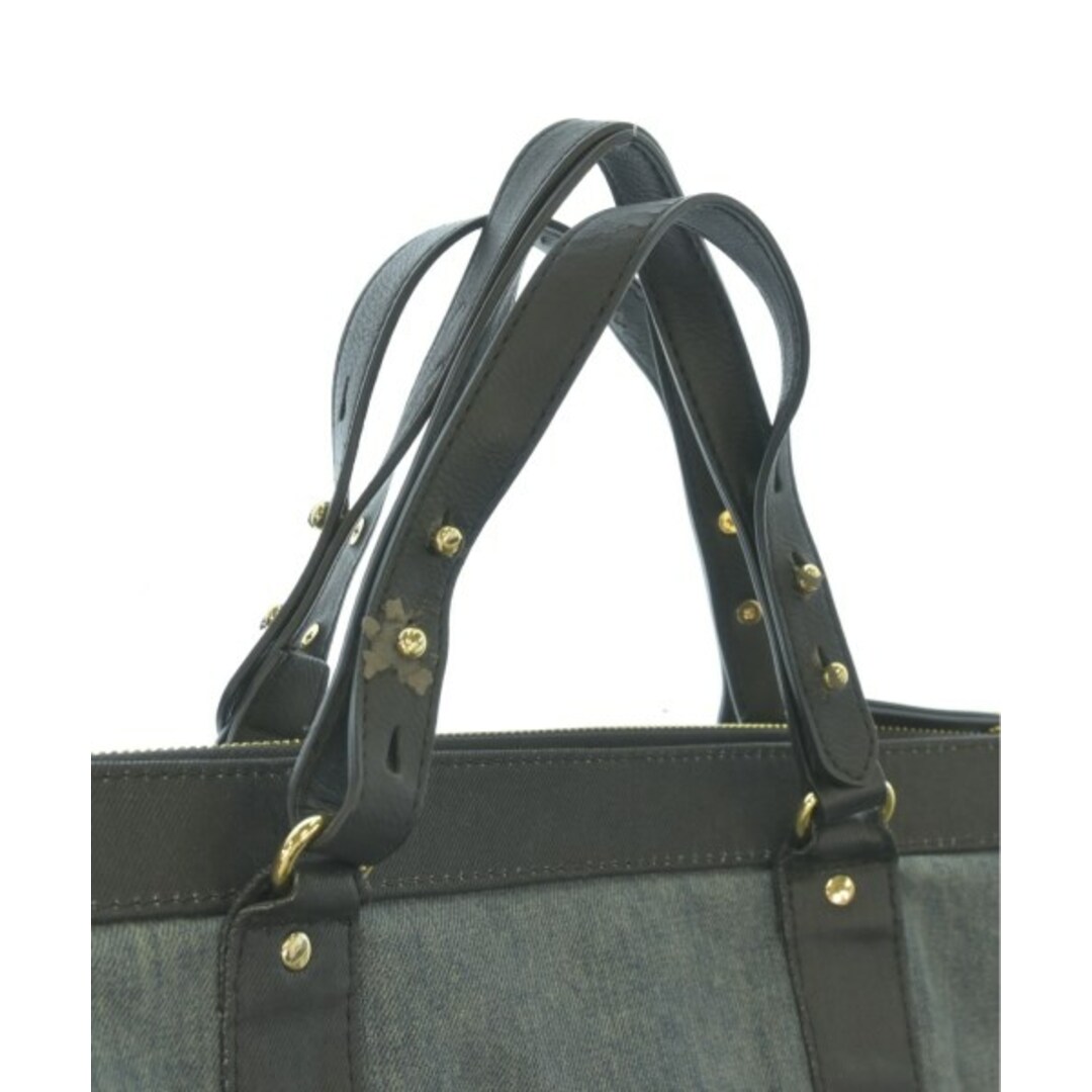 DIESEL - DIESEL ディーゼル トートバッグ - 青x黒 【古着 DIESEL - DIESEL ディーゼル トートバッグ - 青x黒 【古着