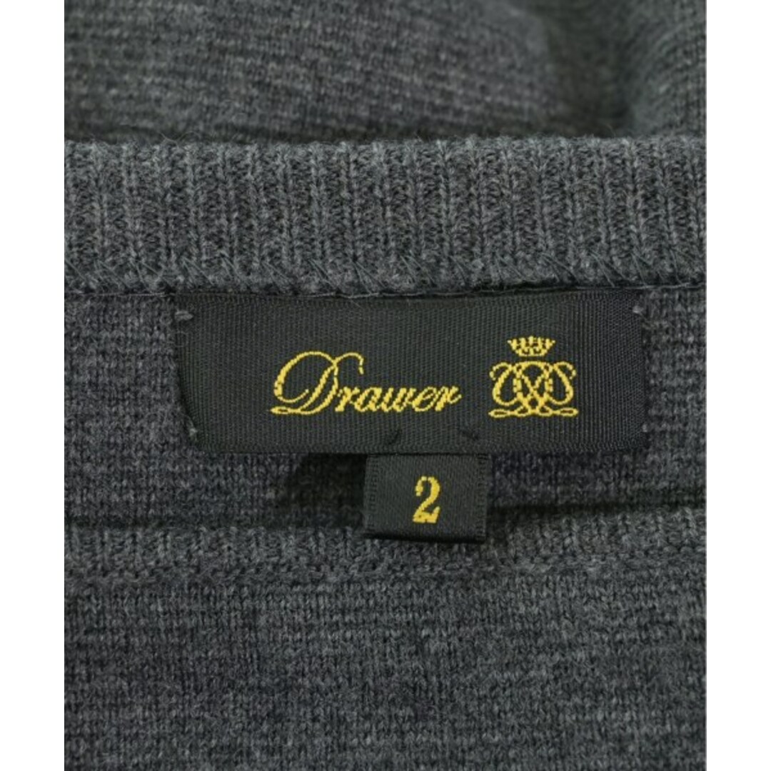 【送料込】 ドロワー Drawer - Drawer ワンピース 【古着 グレー 2(M位) ワンピース