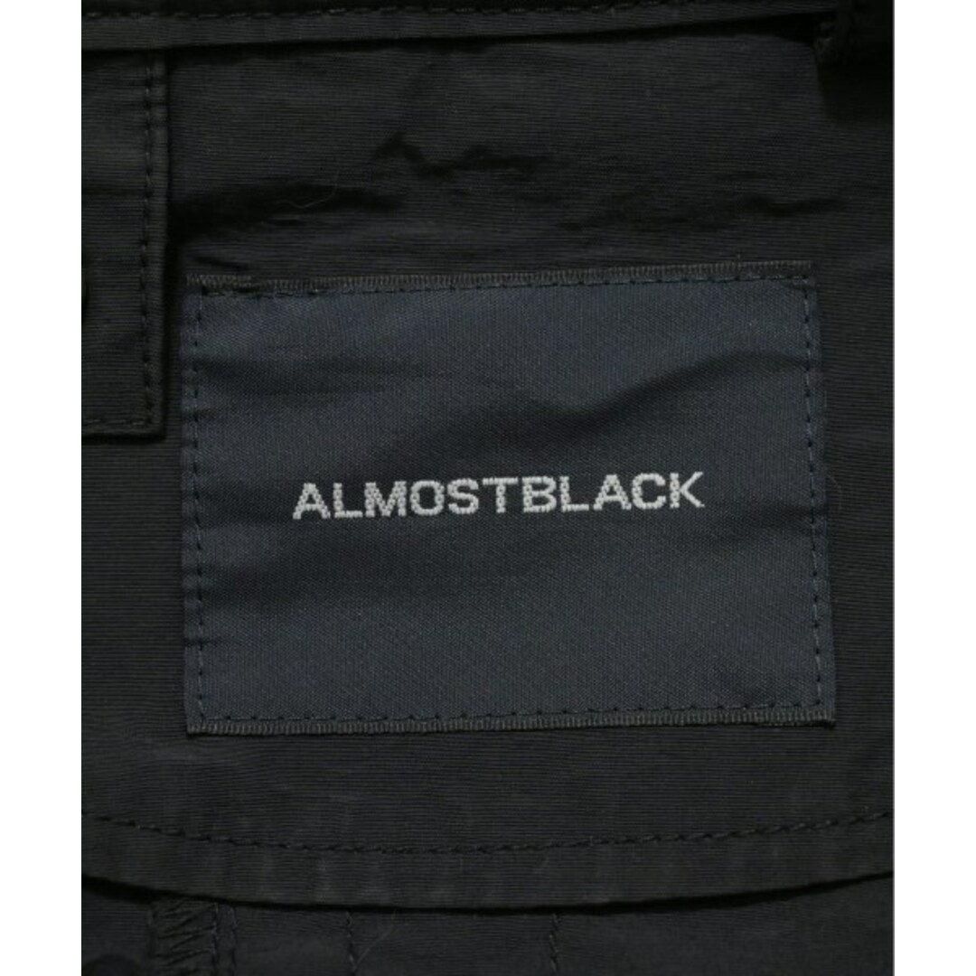 ALMOSTBLACK オールモストブラック モッズコート 1(S位) 黒 ALMOSTBLACK オールモストブラック モッズコート 1(S位) 黒