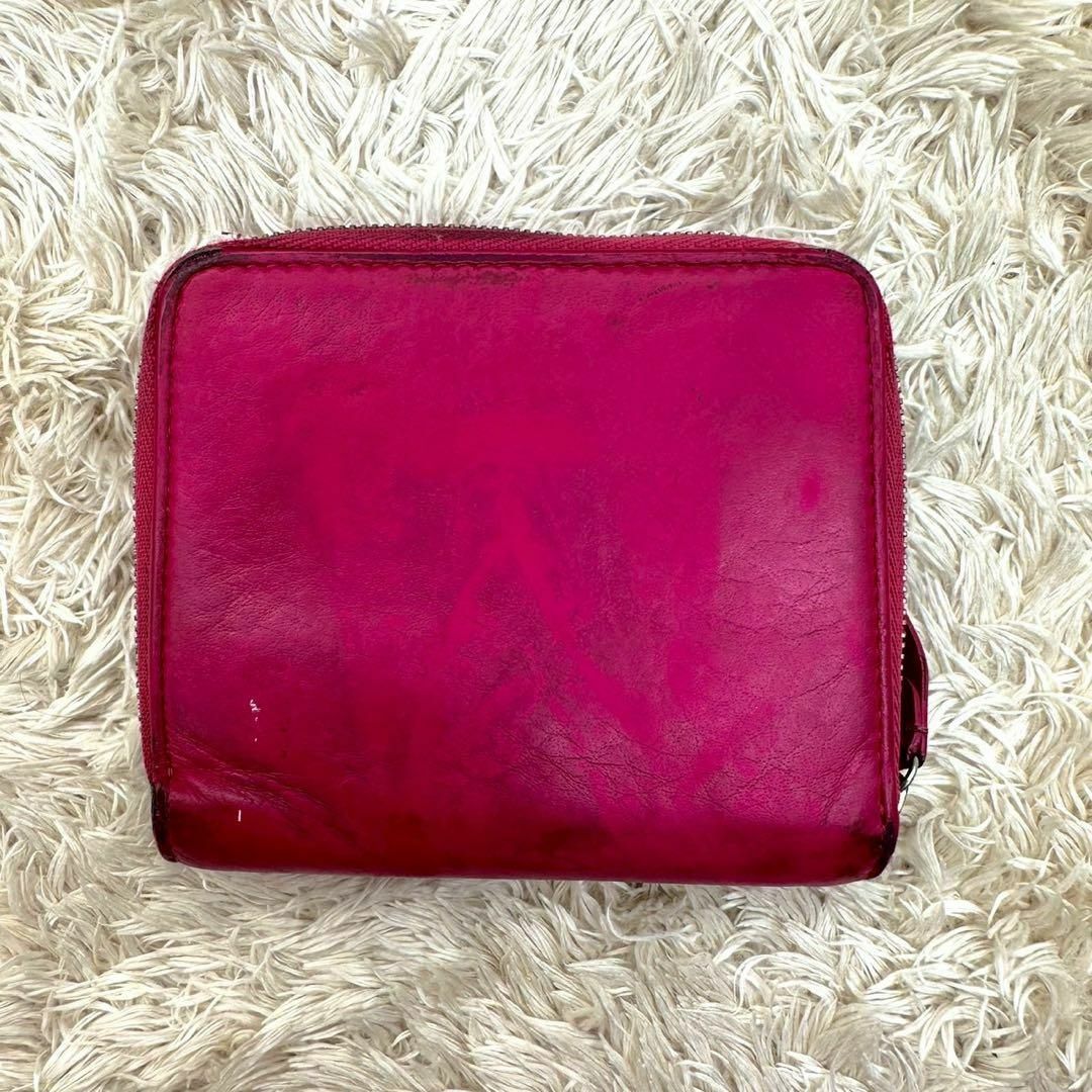 BALENCIAGA - 【美品】バレンシアガ 二つ折り財布 ピンク BALENCIAGA - 【美品】バレンシアガ 二つ折り財布 ピンク