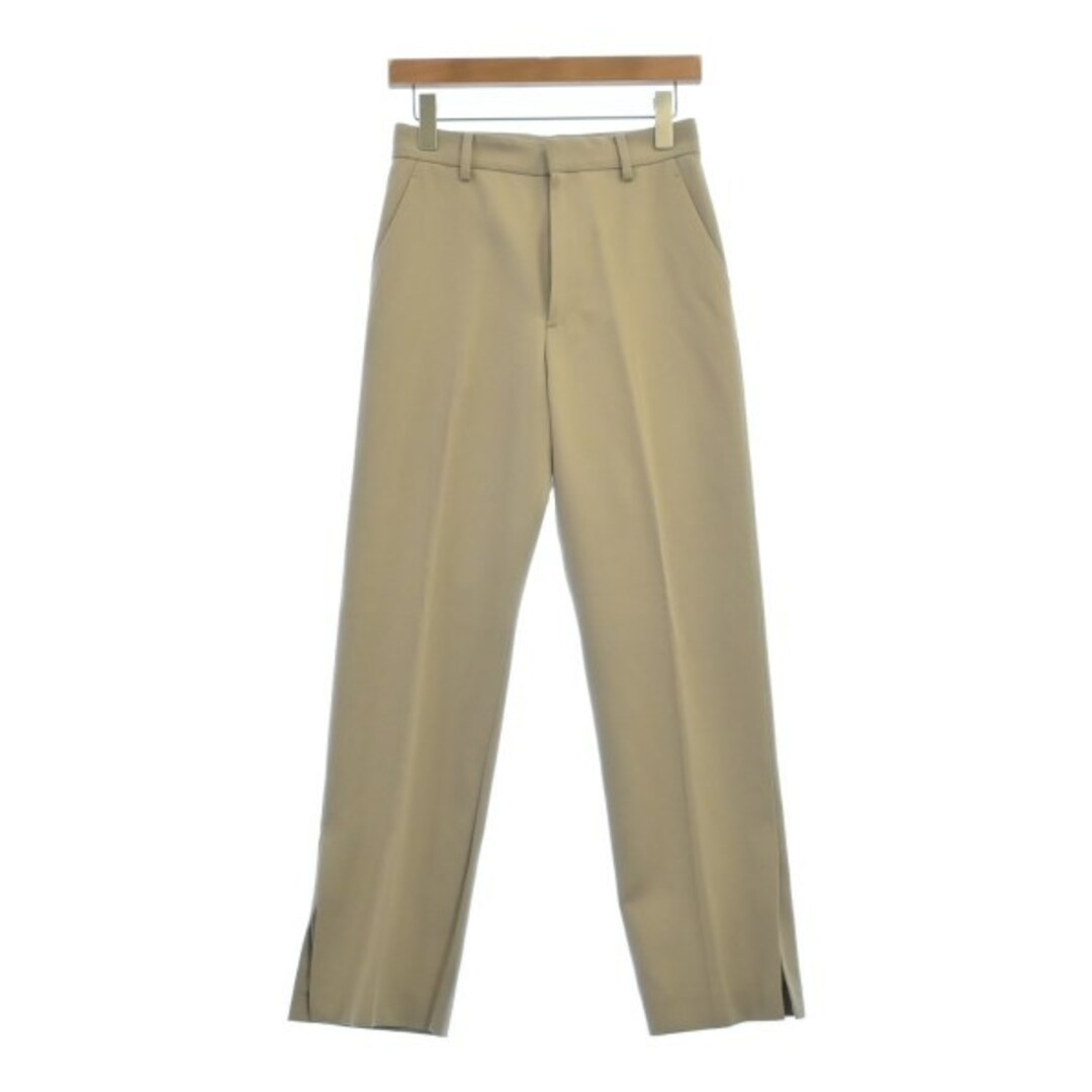 H BEAUTY&YOUTH スラックス 38(M位) ベージュ 【古着】【中古 H BEAUTY&YOUTH スラックス 38(M位) ベージュ 【古着】【中古