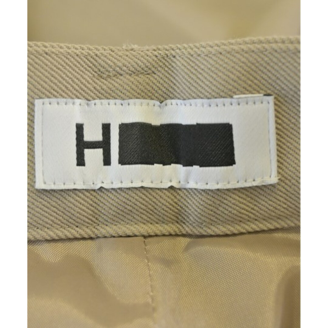 H BEAUTY&YOUTH スラックス 38(M位) ベージュ 【古着】【中古 H BEAUTY&YOUTH スラックス 38(M位) ベージュ 【古着】【中古