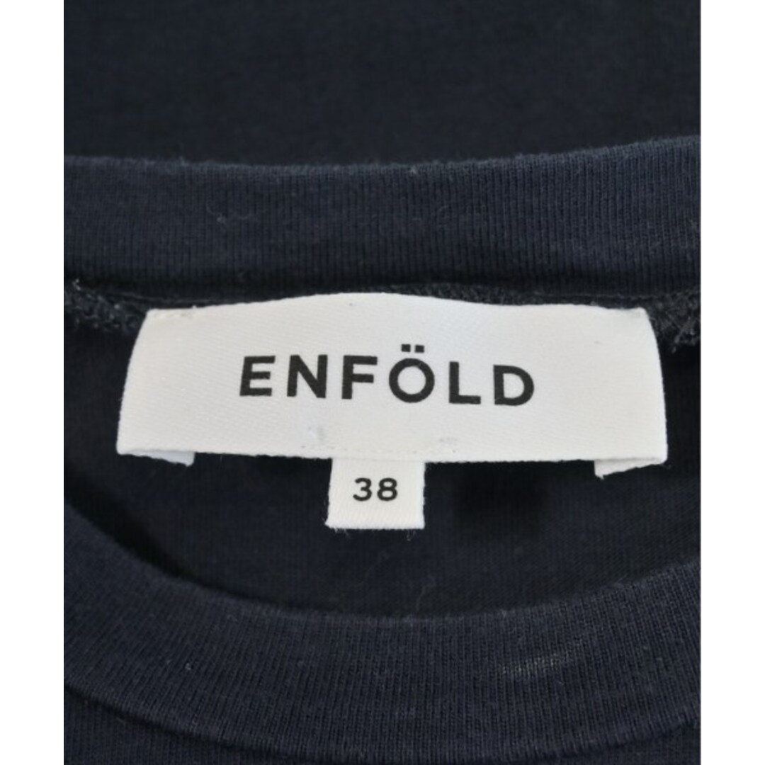 ENFOLD - ENFOLD エンフォルド Tシャツ・カットソー 38(M位) 紺 ENFOLD - ENFOLD エンフォルド Tシャツ・カットソー 38(M位) 紺
