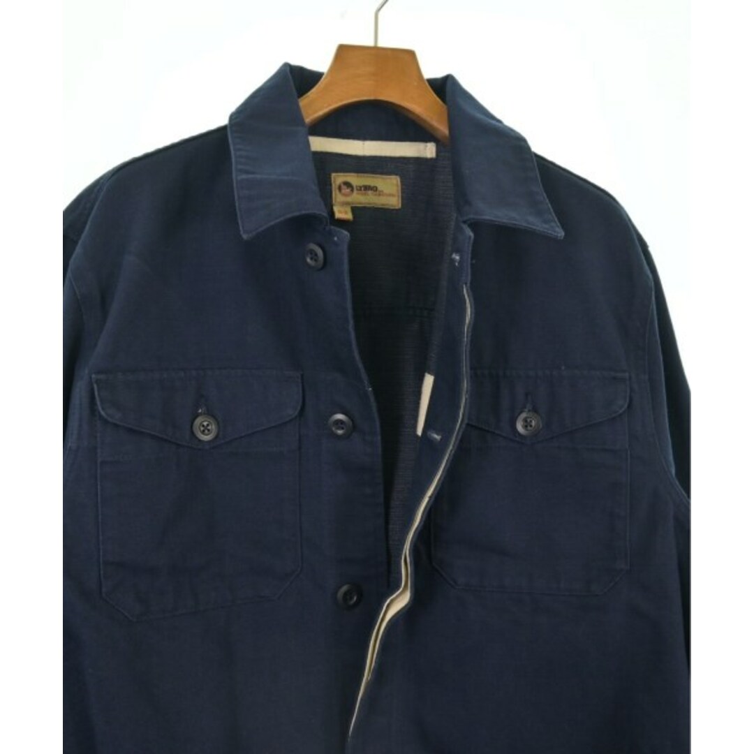Nigel Cabourn - NIGEL CABOURN カバーオール 52(XXL位) 紺 Nigel Cabourn - NIGEL CABOURN カバーオール 52(XXL位) 紺