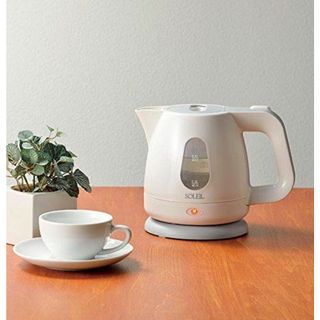  SOLEIL(ソレイユ) 電気湯沸かしケトル 0.8L SL-48 lok26k6(調理道具/製菓道具)