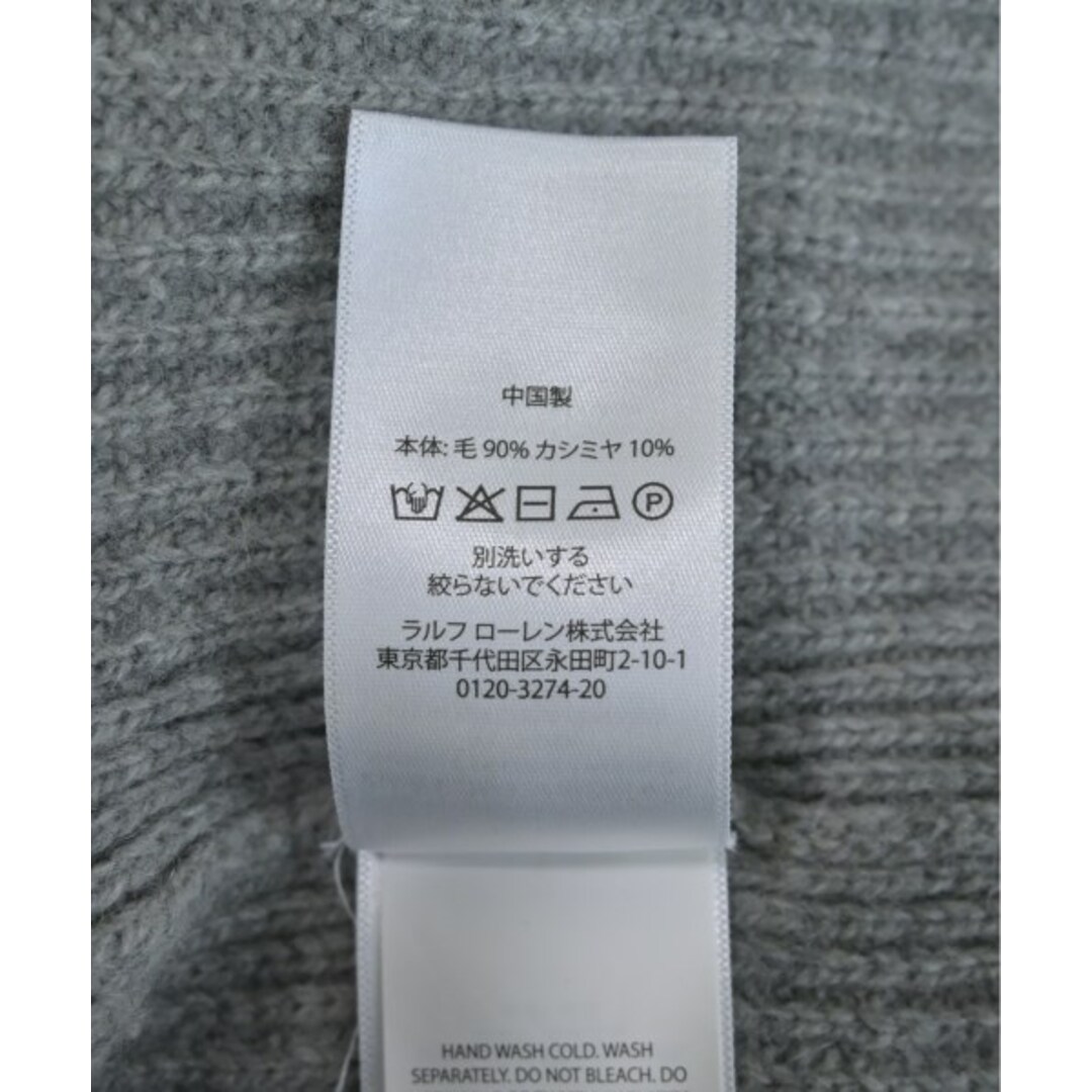 POLO RALPH LAUREN - Polo Ralph Lauren カーディガン XS グレー POLO RALPH LAUREN - Polo Ralph Lauren カーディガン XS グレー