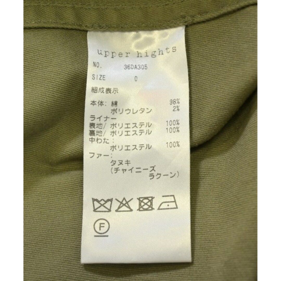 upper hights - upper hights アッパーハイツ モッズコート 0(XS upper hights - upper hights アッパーハイツ モッズコート 0(XS
