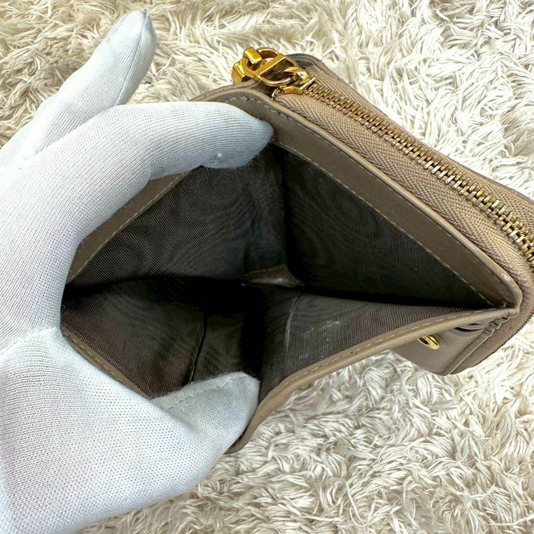 Christian Dior - 【美品】クリスチャンディオール 二つ折り財布 Christian Dior - 【美品】クリスチャンディオール 二つ折り財布
