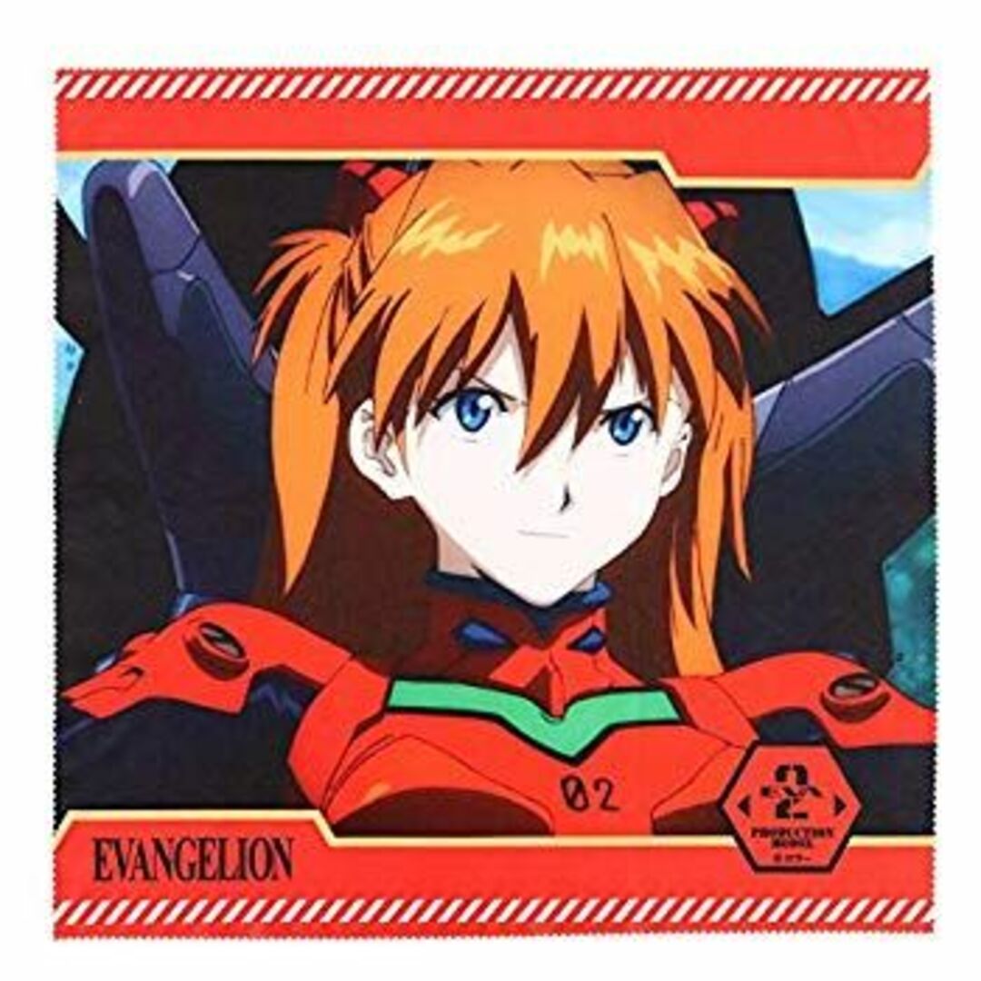 KC オリジナル マイクロファイバークロス 40cm x 40cm エヴァンゲリオン EVACLOTH ASUKA (式波・アスカ・ラングレー) mxn26g8 楽器のギター(その他)の商品写真