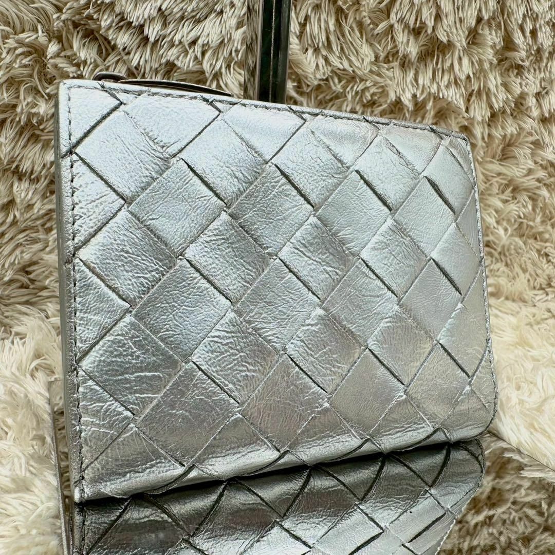 BOTTEGA VENETA - 【美品】ボッテガヴェネタ 二つ折り財布 BOTTEGA VENETA - 【美品】ボッテガヴェネタ 二つ折り財布