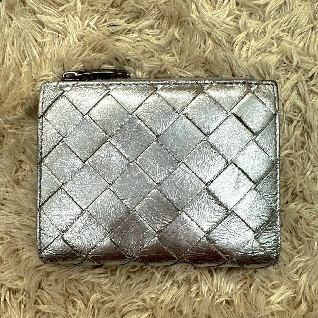BOTTEGA VENETA - 【美品】ボッテガヴェネタ 二つ折り財布 BOTTEGA VENETA - 【美品】ボッテガヴェネタ 二つ折り財布