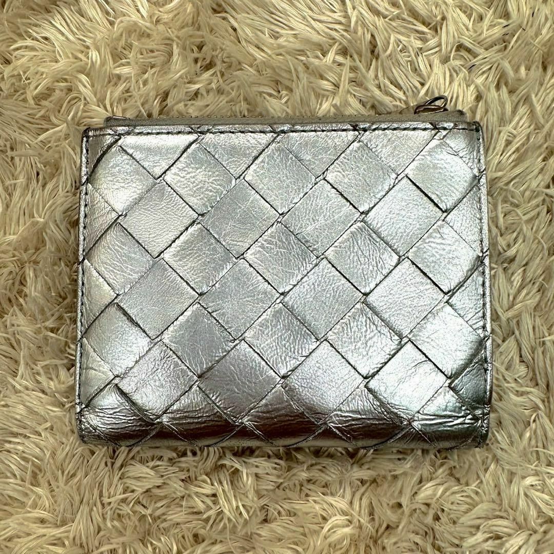 BOTTEGA VENETA - 【美品】ボッテガヴェネタ 二つ折り財布 BOTTEGA VENETA - 【美品】ボッテガヴェネタ 二つ折り財布