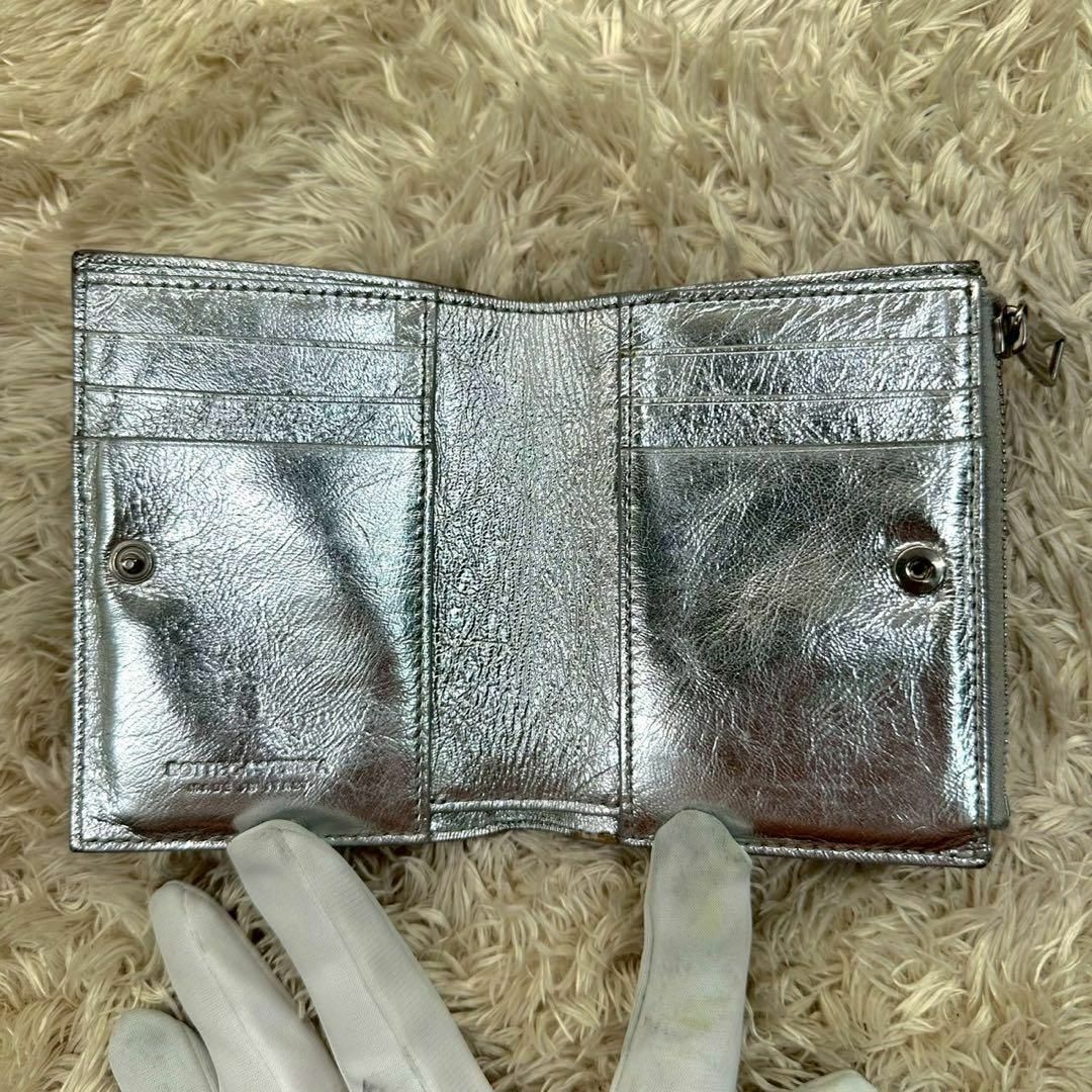 BOTTEGA VENETA - 【美品】ボッテガヴェネタ 二つ折り財布 BOTTEGA VENETA - 【美品】ボッテガヴェネタ 二つ折り財布