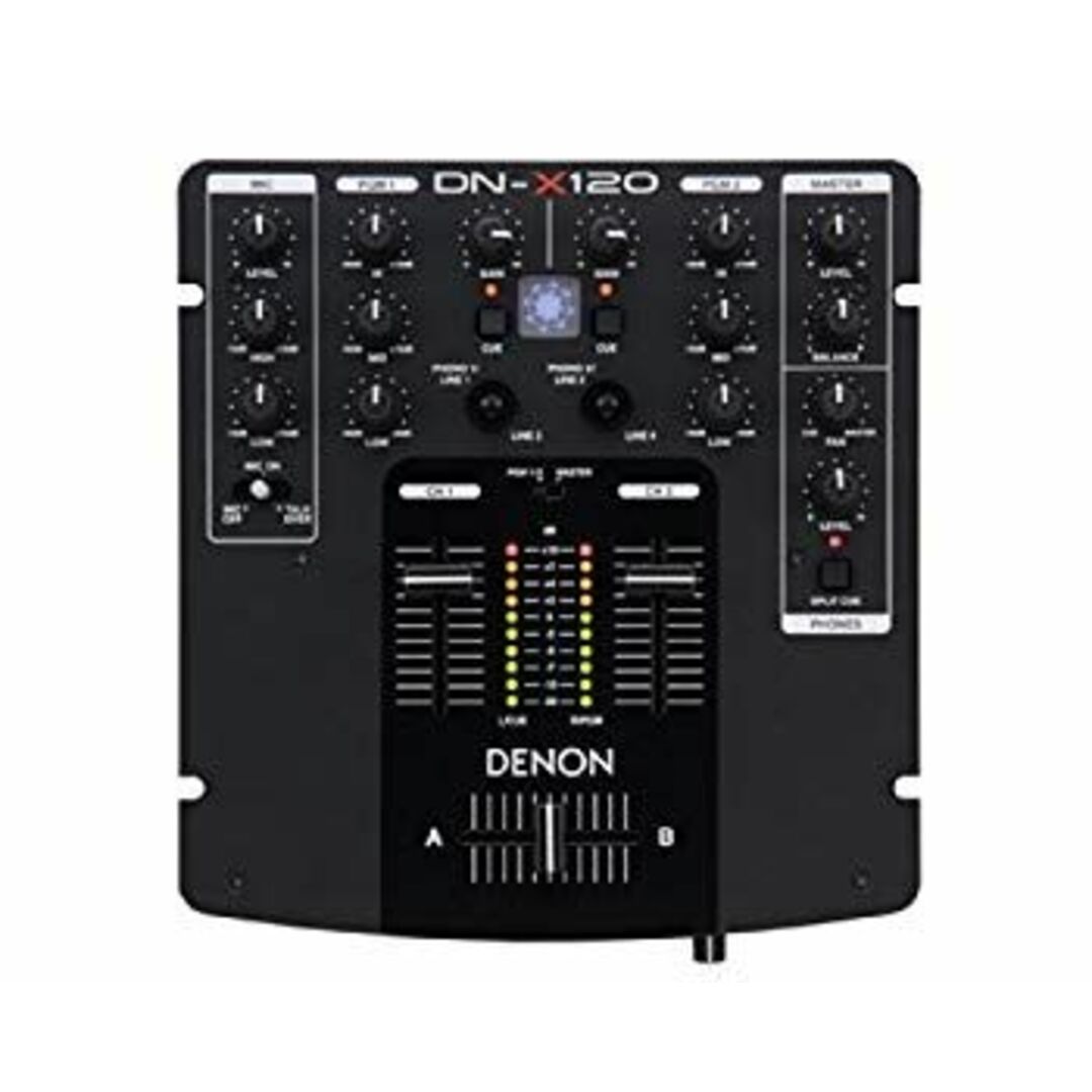 DENON DN-X120 DJミキサー ブラック 6g7v4d0の通販 by ドリエム DENON DN-X120 DJミキサー ブラック 6g7v4d0の通販 by ドリエム