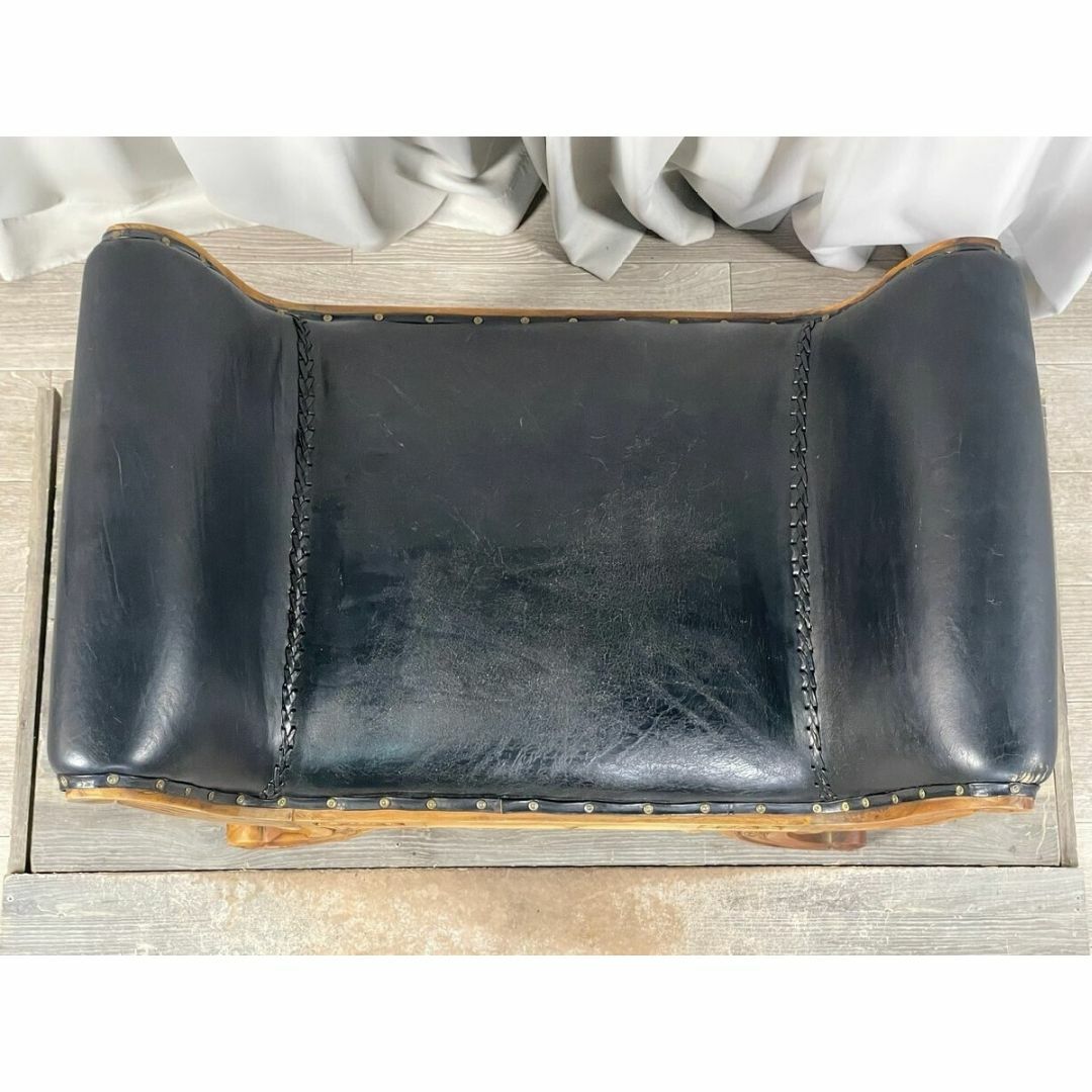 GK37 アジアン家具 チーク材 マドゥーラ レザー ソファ GK37 アジアン家具 チーク材 マドゥーラ レザー ソファ